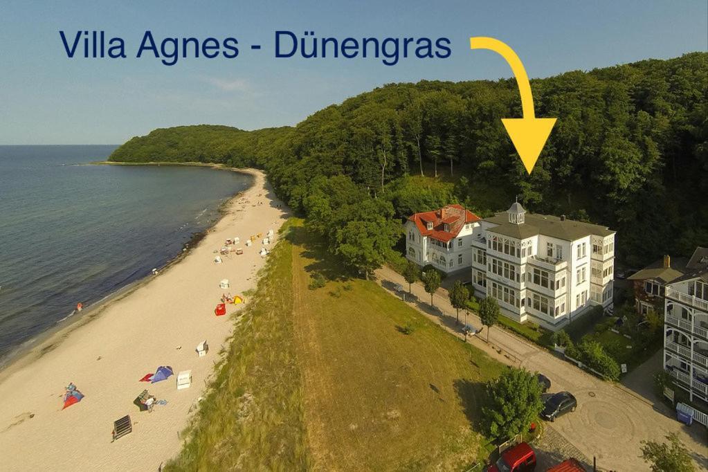 Villa Agnes Mit Meerblick-Loggia In Top Lage Am Strand - Duenengras Остзебад Бинц Экстерьер фото